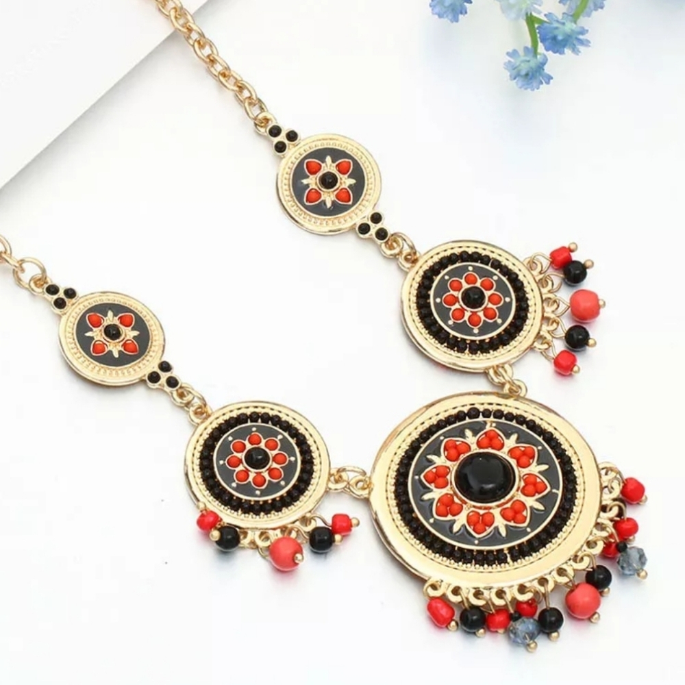 Bohemian Ethnic Necklace